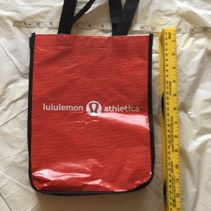 Lululemon plastic bag